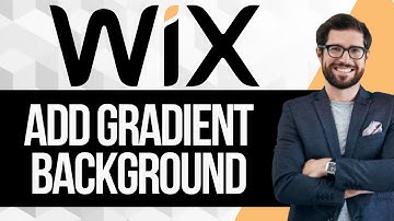 How to Add a Gradient Background on Wix
