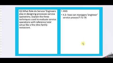NMIMS -June 2023 Assignment-Service Operation Management : SEM3