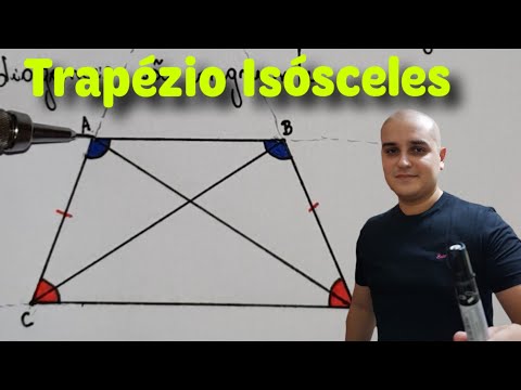 Vídeo: Os ângulos da base de um trapézio isósceles são congruentes?
