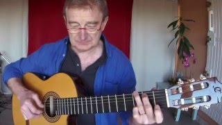 Ballade Nord Irlandaise (Tuto pour guitare) chords