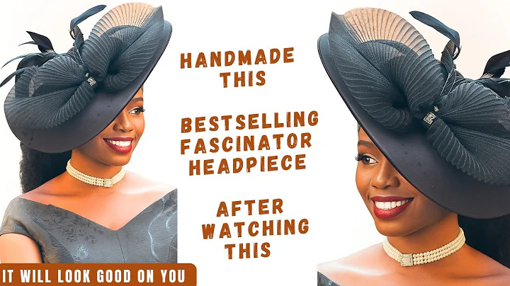 HOW TO MAKE THIS BESTSELLER CRINOLINE FASCINATOR HAT / STEP BY STEP GUIDE / LATEST YOUTUBE VIDEO#diy