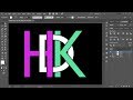 How to Overlap Letters in Adobe Illustrator | 2