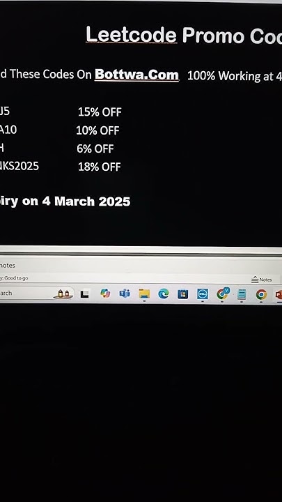 Leetcode Promo Code Reddit 2025 18% OFF Most Updated and Working Code # ...