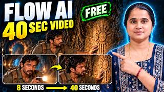 Google Flow AI New Update| Create 40 Seconds for FREE! | AI Videos Free