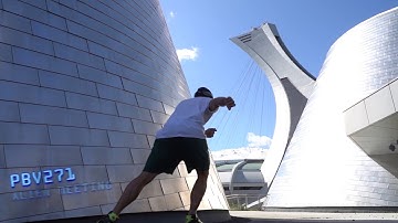 olympic park Montreal 1976 on inline speed skate (pascal briand vlog 271)