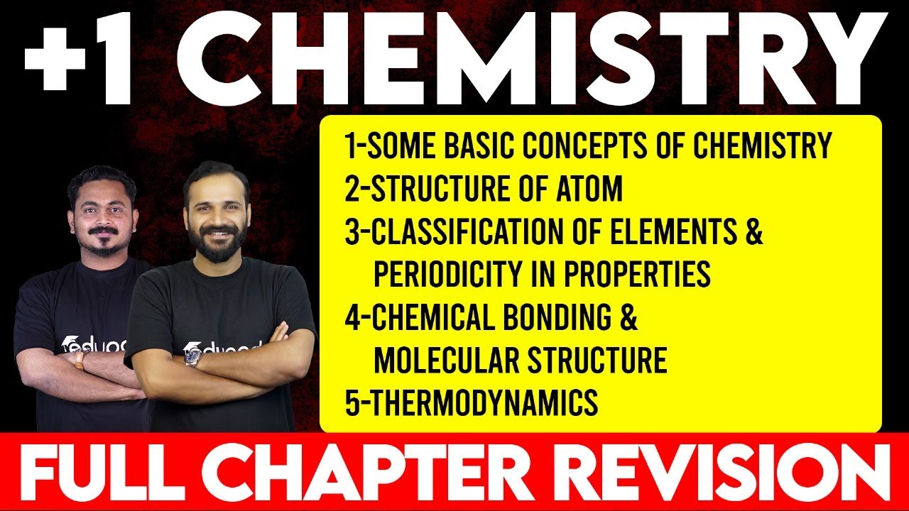 Plus One Chemistry - Public Exam | Marathon | Session 1- Chapter 1-5 | Eduport Plus One