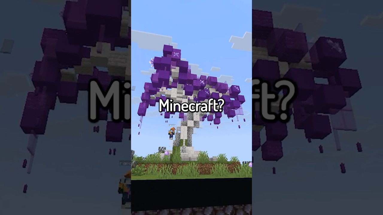 A Árvore Mais Rara Do Minecraft!