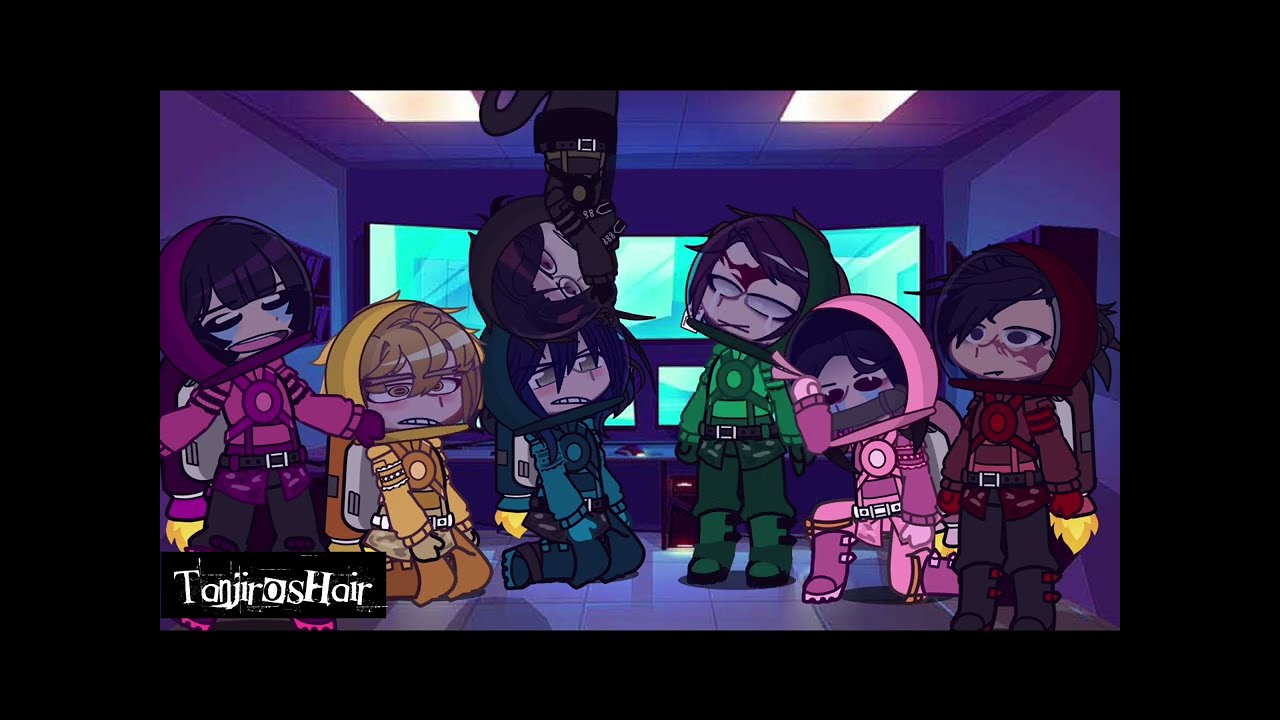 Kamaboko squad + Muzan play Among us. | Gacha Club Video.