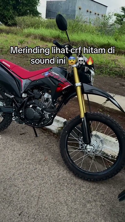 crf hitam 🔥 | story wa anak supermoto herex #repost