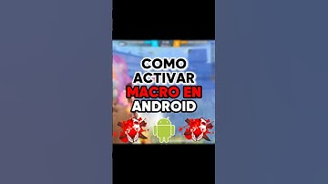 Como activar macro en teléfono (android) 📲⚙️✅ #freefire #android #ff