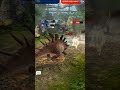 pierce vs rajasaurus เกม Jurassic world alive ครับ