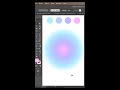 🎨 Mastering the Radial Circle Effect in Adobe Illustrator! 🌈 #illustratortricks #illustrator