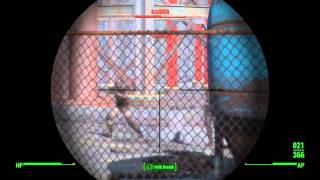 Fallout 4 Raider Dancing Mid Shoot-out