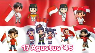 Download lagu Hari Merdeka - 17 Agustus '45 | Lagu Wajib Nasional - Anak Anak Lirik Lagu 17 Agustus - Animasi Anak