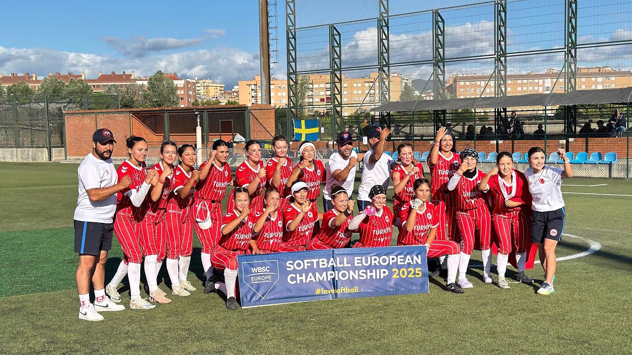 Türkiye-İsveç U18 Softbol Avrupa Şampiyonası 2025