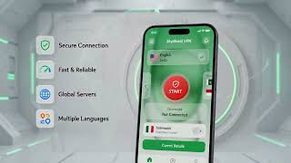 SkyShield VPN Official App Trailer 🔒 | Fast, Secure & Private VPN for Android 2025 screenshot 3