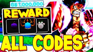 ALL NEW WORKING CODES FOR A ONE PIECE GAME 2023! ROBLOX A ONE PIECE GAME CODES