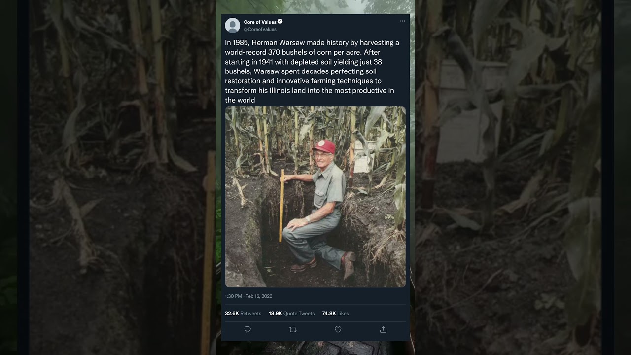 He Grew WHAT?! The Craziest Corn Record Ever Recorded 🌽😱 