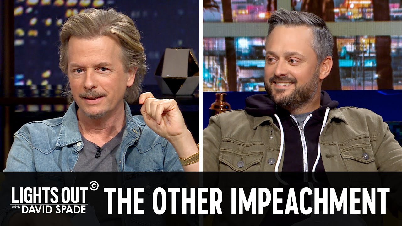 Not *That* Impeachment (feat. Nate Bargatze) - Lights Out with David Spade