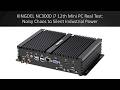 KINGDEL NC3000 i7 12th Mini PC Real Test: Noisy Chaos to Silent Industrial Power