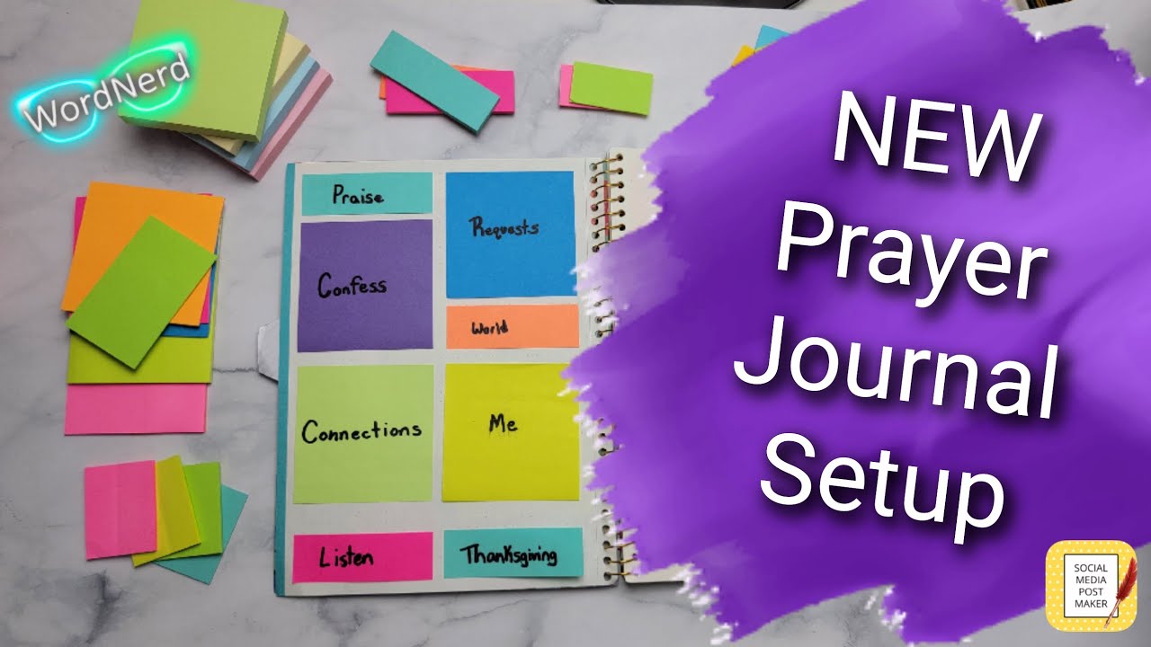New Prayer Journal Setup 2022 | How to Pray