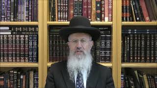 הגאון הרב אברהם יוסף שליט"א היכן מניחים את נרות השבת חשון תשפ"ג