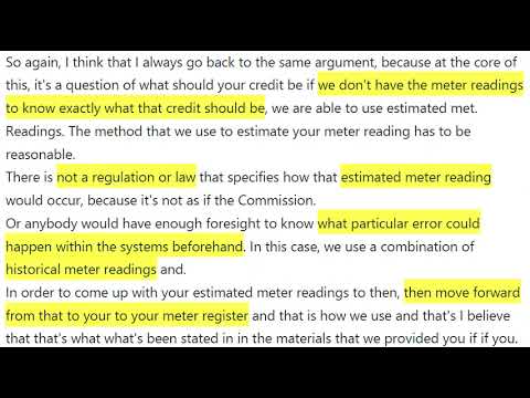 Pepco Says No Laws re Estimated Billing - Nobody Knows What Errors Might Happen in Pepco's Systems Pepco Says No Laws re Estimated Billing - Nobody Knows What Errors Might Happen in Pepco's Systems