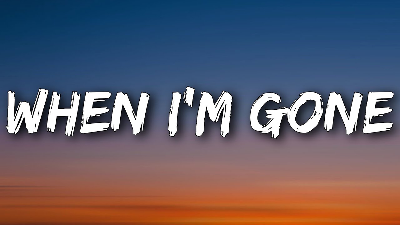 Johnny Orlando When I'm Gone (Lyrics) Ft. Ali Gatie YouTube