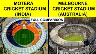 Motera stadium vs Melbourne stadium Full Stadium Comparison UNBIASED in Hindi 2021