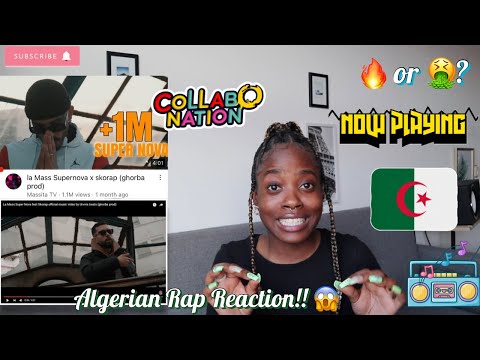 la Mass Supernova x skorap (ghorba prod) ALGERIAN RAP REACTION