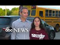 Shooting survivor describes emotional return to school