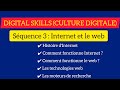 Digital skills culture digitale s2  squence 3  internet et le web