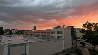 Gdansk, Sunset, TimeLapse 15x