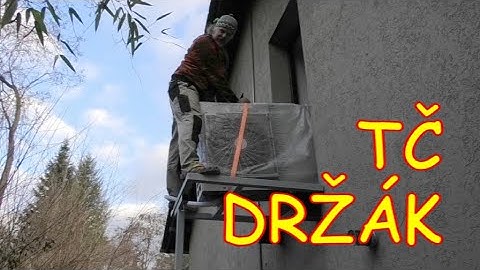 Vidlákovo tepelné čerpadlo - výroba a montáž držáku / konzole