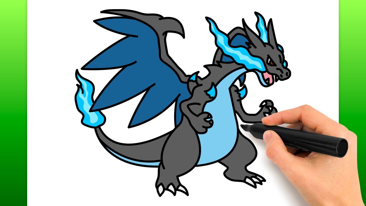 メガ リザードン x イラスト