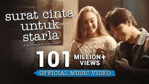 Virgoun - Surat Cinta Untuk Starla (Official MV) | Caitlin Halderman & Jefri Nichol