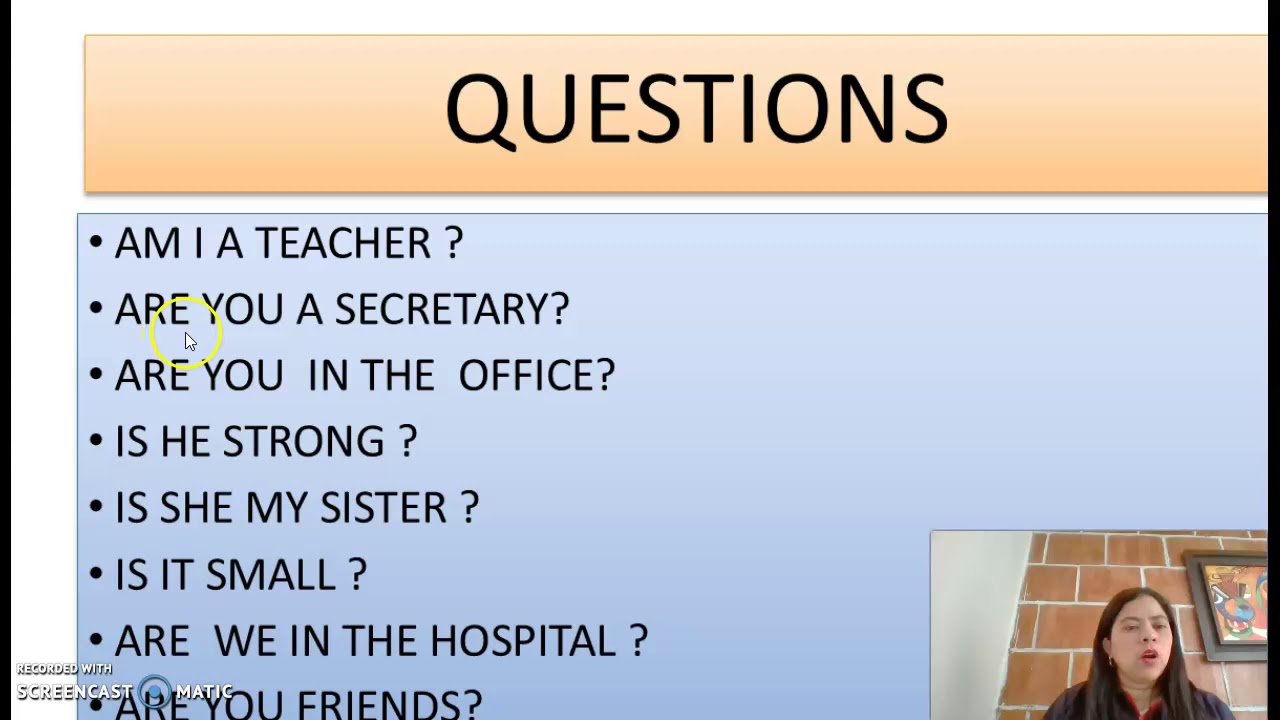 negative sentences questions youtube