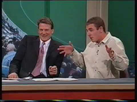 Andrew Startin on Footy Show (Sam lookalike)