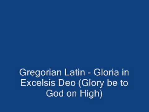 Gloria In Latin 86