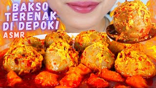 ASMR BAKSO JUMBO HOT JELETOT TERENAK DI DEPOK🔥 | PEDESNYA HQQ CUY!💅 | ASMR INDONESIA