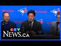 Toronto Blue Jays introduce Japanese slugger Kazuma Okamoto
