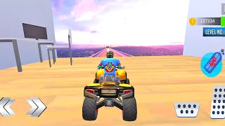 Quad ATV 4x4 Bike Top Uphill Racing 3D | #ATV Bike Games - #Quadbike | ATV bike Stunt Game screenshot 3