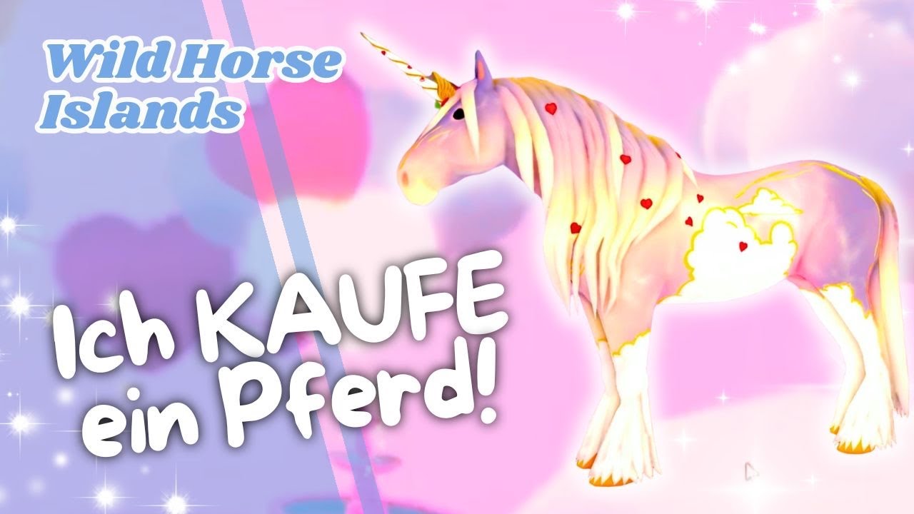 Ich KAUFE ein Pferd zum Valentinstag -  mit ROBUX! | Wild Horse Islands - Roblox | Gameplay deutsch