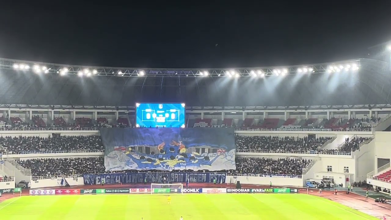 (BEHIND THE SCENE) Koreografi PANSER BIRU  PSIS SEMARANG VS PERSELA LAMONGAN