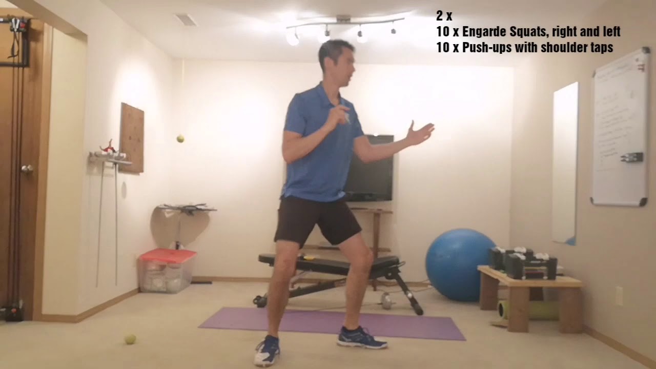 Ares Workout 63 Fencing 5 YouTube