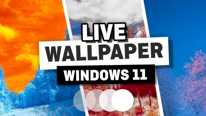 Amazing Animated Desktop Wallpapers! Use Live Wallpapers With Windows 11 Or  10 