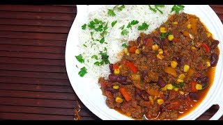 ? Chili Con Carne Recipe - Chilli Meat - Easy Chilli Bowl - Chili Beef - Chili Meat