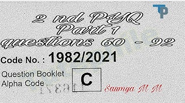 Previous year question | CSEB | Junior clerk exam | first part | 1982/2021 | Saumya M M