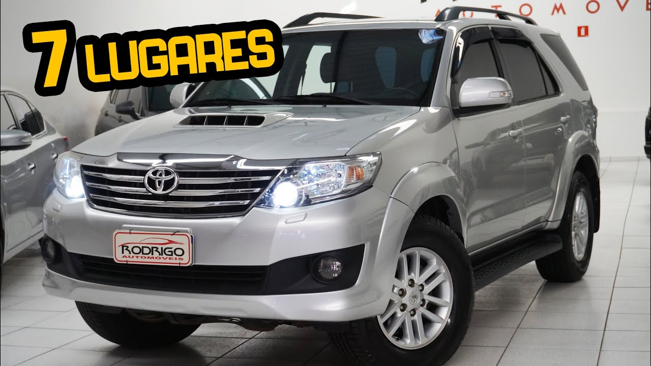 MELHOR SUV 7 LUGARES DO MERCADO!! TOYOTA HILUX SW4 DIESEL!! - YouTube