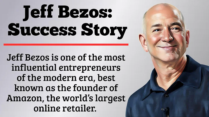 Jeff Bezos's Inspiring Story 🔥 | Learn English Through Story Level 3 | Listening Practice